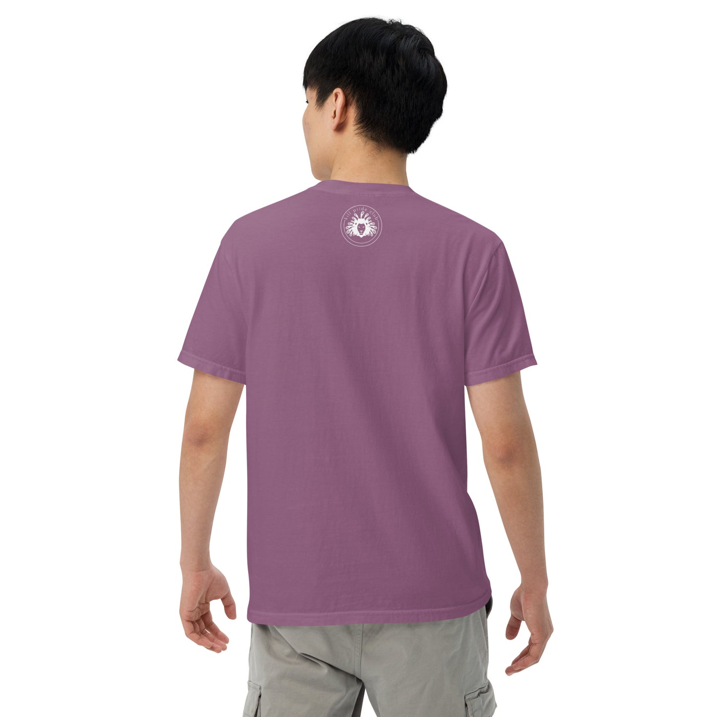 men’s garment-dyed statement heavyweight tee