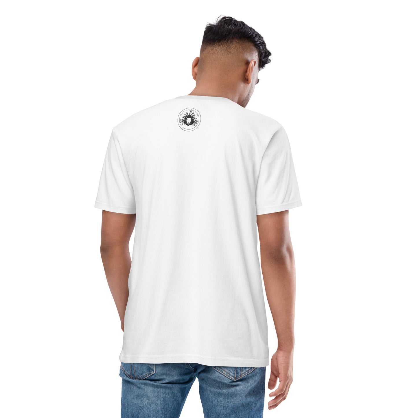 kill pride center statement heavyweight white tee