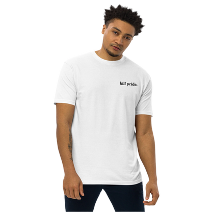 embroidered statement heavyweight tee