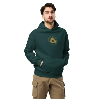 kill pride club logo oversized hoodie