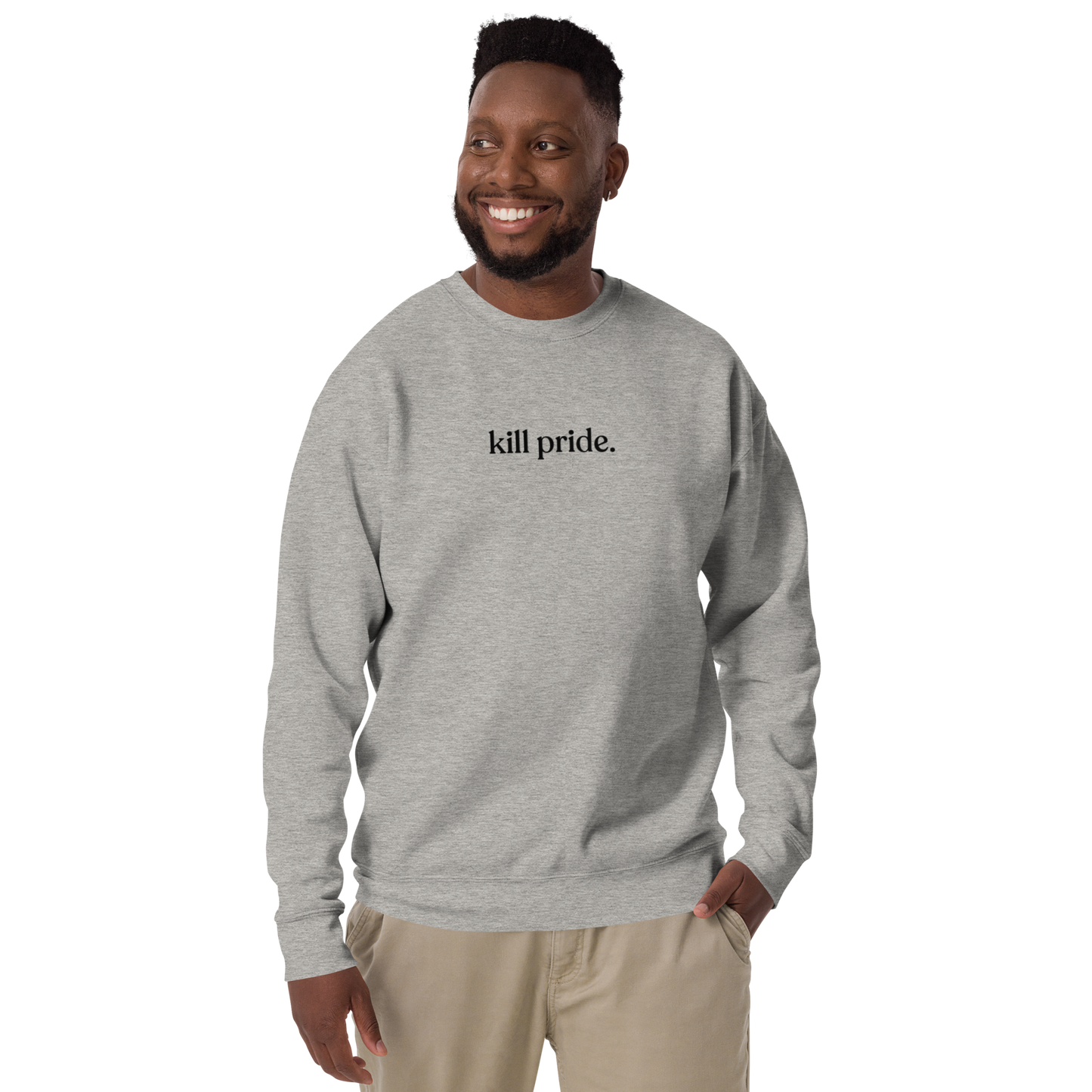 kill pride center statement sweatshirt