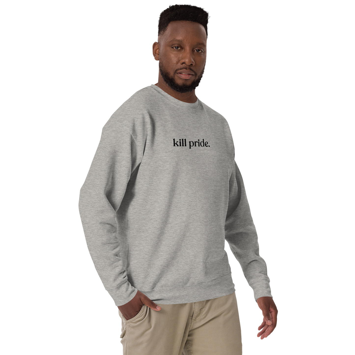 kill pride center statement sweatshirt