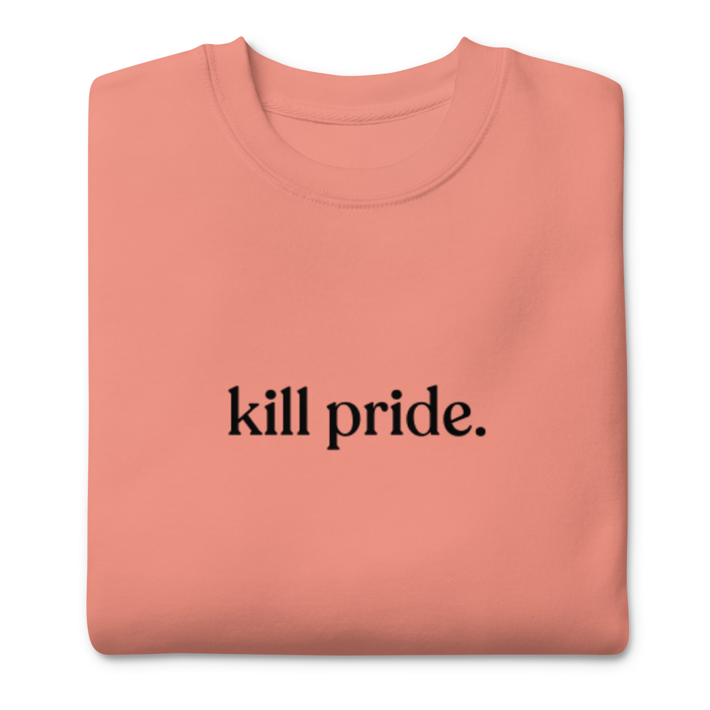 kill pride center statement sweatshirt