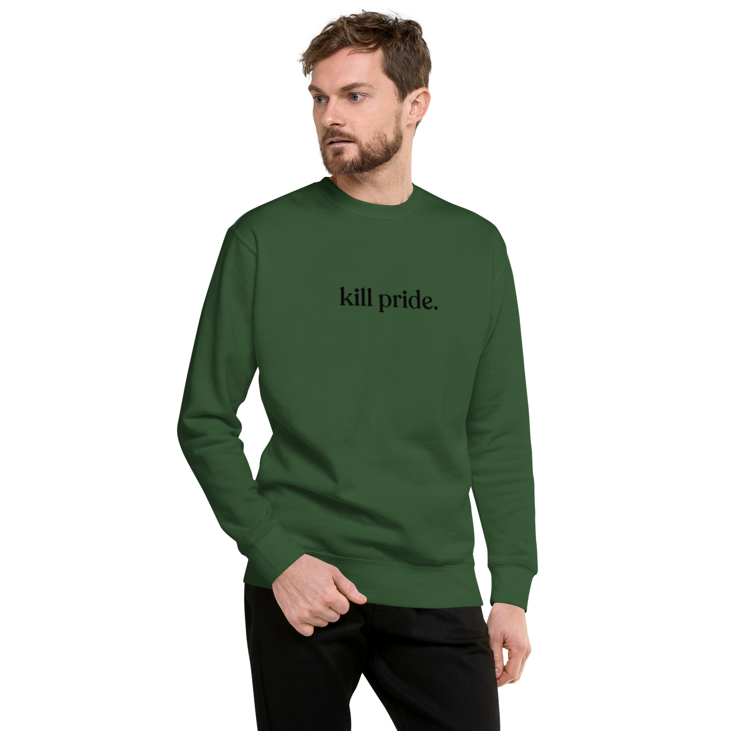 kill pride center statement sweatshirt