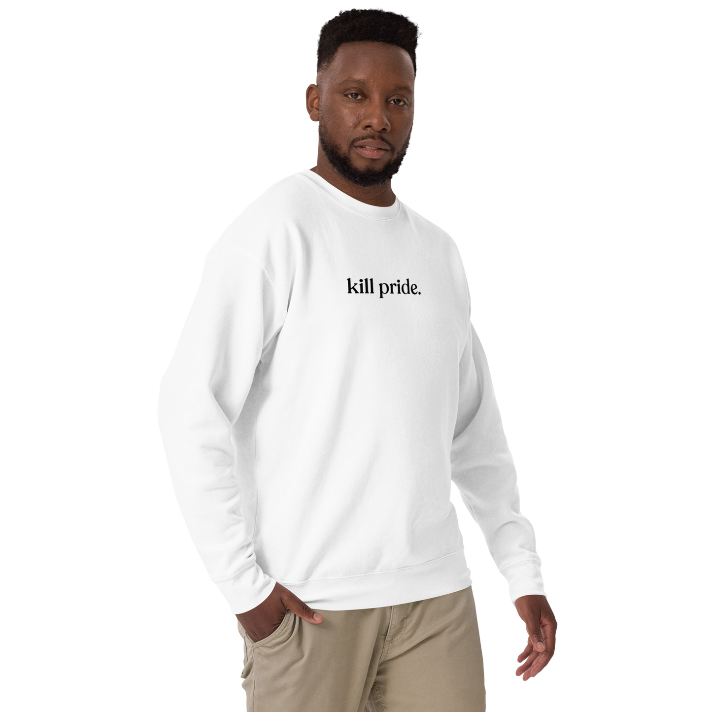 kill pride center statement sweatshirt